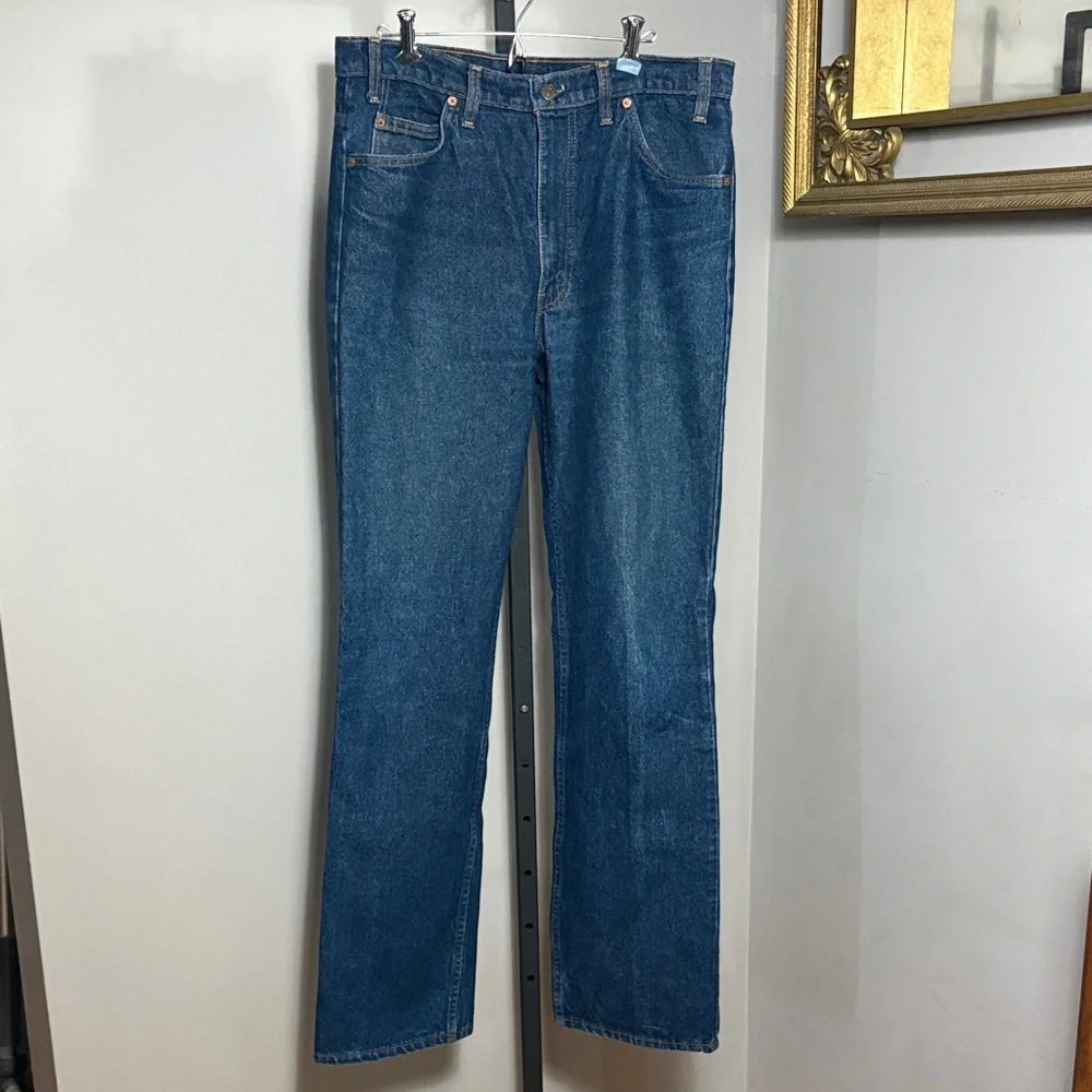 Levi’s 881 RARE VINTAGE Orange Tab 36x34 Canada Denim Jeans